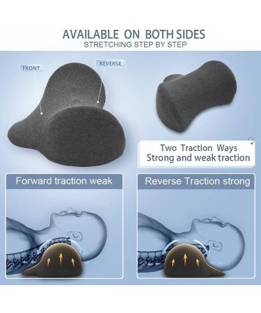 Cloud Neck Stretcher | Neck and Shoulder Relaxer for TMJ Pain Relief | Cervical Traction Device with Massage Design - Gray - Buy Online on GoSupps.com