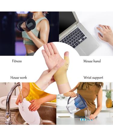 YUNYILAN 2 Pcs Wrist Support Brace with Magnets - Carpal Tunnel & Arthritis Relief - Buy Online on GoSupps.com