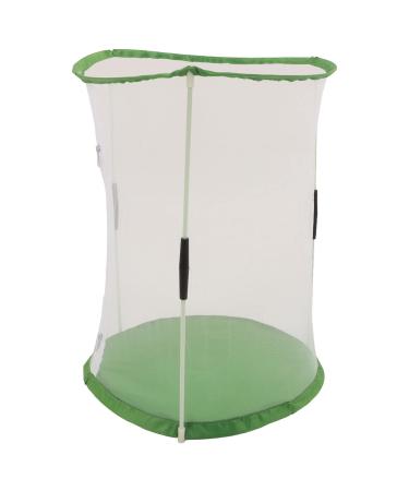 Zerodis Transparent Mesh Insect Cage Double Zipper Opening Insect Observation Cage for Insect Cultivation