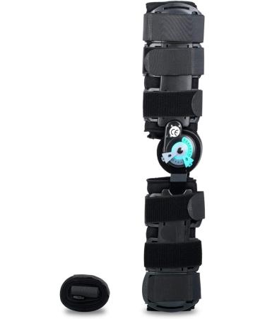Soles Universal Hinged Knee Brace - Adjustable ROM Orthosis for Post Operative ACL/PCL/MCL/LCL Injury Support - One Size Fits Most - Unisex - Buy Online on GoSupps.com