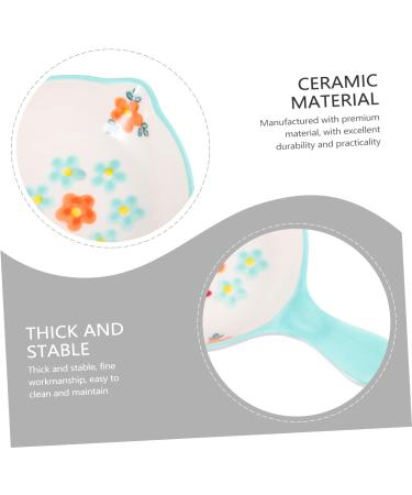 Ciieeo 10 Pcs Seasoning Dish Soy Dipping Bowl Household Snack Dish Sugar Container Flower Shape Sauce Dish Appetizer Dish Serving Saucers Bowl Dishes Sushi Child Ceramics Snack Plate 13.8X10X2.5CMx5pcs As Shownx5pcs - Buy Online on GoSupps.com