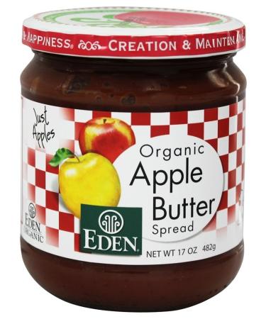 EDEN ORGANIC APPLE BUTTER 17 OZ 1.06 Pound (Pack of 1)