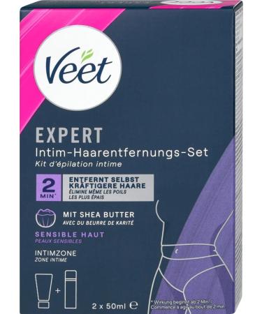 Veet Expert Kit intime 100 ml