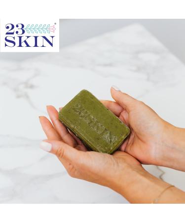 Exfoliating Seaweed Soap Bar | Natural Essential Oils & Organic Peppermint | Deep Cleansing Exfoliation for Men & Women - International Shipping Available - Buy Online on GoSupps.com