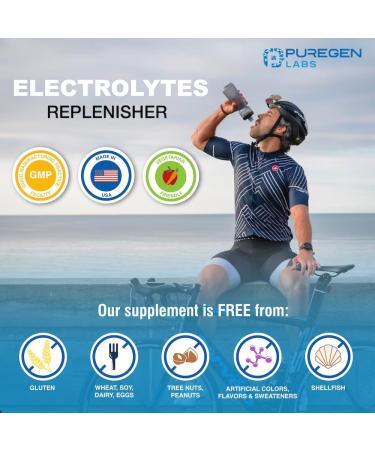 Puregen Labs Sodium Chloride Tablets 1 gm (1000 mg) - 100 Count | Electrolyte Replenisher | Normal Salt Tablets Made in USA | International Shipping Available - Buy Online on GoSupps.com