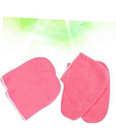 minkissy 3 Sets Paraffin Accessories Wax Bath Mitts Paraffin Wax Insulated Mitts End Papers for Hair Perm Paraffin Treatments Wax Bath Hand Cover Wax Foot Cover Red Care - Buy Online on GoSupps.com