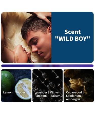 Raw Pheromone Roll-On Solid Cologne Perfume 2Pcs Attract Formula Long Lasting Light Fragrance Pocket Perfume Balm With 4 Scents for Men Increasing Attraction (Wild Boy 2Pcs) - Buy Online on GoSupps.com