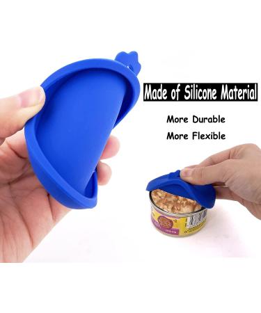 COMTIM Silicone Cat Food Can Lids & Spoon - 2 Pack Small Can Covers for 3 oz Cans - Buy Online on GoSupps.com