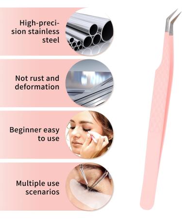 Wendy Lashes Tweezers - Precision Tools for Eyelash Extensions & Clusters | Best Eyelash Tweezers for Artificial Eyelashes - Buy Online on GoSupps.com