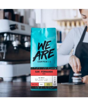 Coffee Beans 227g Bag Whole Bean Coffee Peru Coffee Beans Chocolate & Fruits Notes 100% Arabica Light Roast Speciality Freshly Roasted Single Origin (We Are Coffee Co) Whole Bean 227 g (Pack of 1) - Buy Online on GoSupps.com