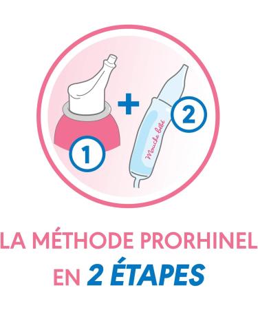 Prorhinel Baby Nasal Aspirator with Soft Tips + 2 Extra Tips - Buy Online on GoSupps.com