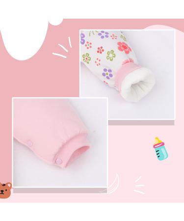 Cotton Baby Rompers with Booties & Hat | Infant Winter Outfits Set 6-9 Months - Buy Online on GoSupps.com