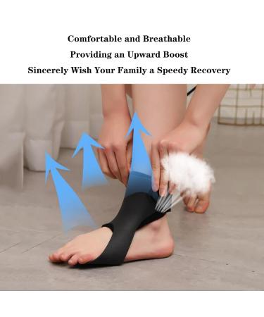 Buy SFKLYU Drop Foot Orthosis & Ankle Brace for Sprains | Support for Volleyball Basketball & More - XL Style B Left - Buy Online on GoSupps.com