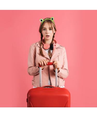 Frog Hair Band 2-Pack - Cute Green Headband for Girls & Women | Elastic Hair Accessories for Face Washing, Yoga, and Beauty Skincare - Buy Online on GoSupps.com