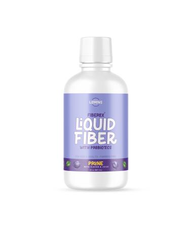 LLORENS PHARMACEUTICAL Liquid Fiber 15 Grams Soluble Fiber No Sugar Regularity and Soft Stools - Prune Flavor - 30 FL oz