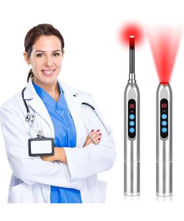 LONLIKE Red Light Therapy Device Cold Sore Treatment for Lips Canker Sore Fever Blister Treatment Infrared Red Light Therapy for Face Mouth Nose Ear Knee Feet Hands Joint Muscle Pain Relief