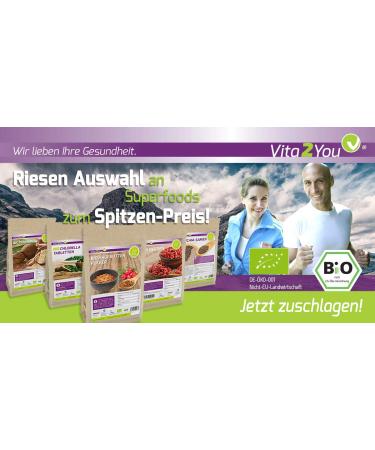 Vita2you Gold Linen Bio 1000g - Gluten-Free Meal Set | Low Carbs & High Protein | Premium Quality Zipp Bag - Shop Internationally - Buy Online on GoSupps.com