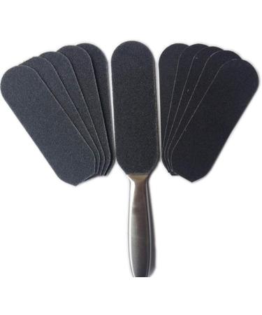 Milists 50-Piece Professional Pedicure Set - Foot Fish Pads Skin Washer Metal Nail File & Sandpaper - Portable Foot Care Tools - Buy Online on GoSupps.com