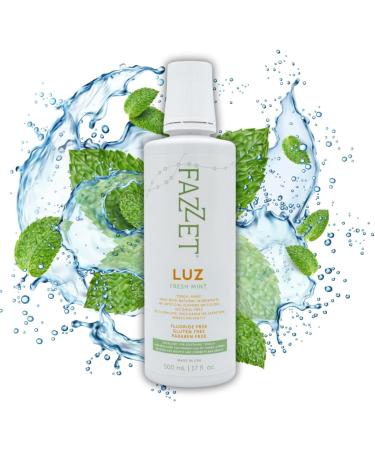 LUZ Tonsil Rinse - Soothe Tonsils & Combat Bad Breath | Alcohol & Gluten Free Mouthwash | Fresh Mint Flavor - Buy Online on GoSupps.com
