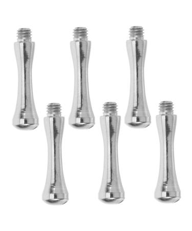 Toddmomy 6pcs Tail Nails Stainless Steel Tail Nails for Scissor Stainless Scissor Nail Decorative Clipper Rest Metal Tail Nails Hair Clipper Tail Nails Pet Replacement Parts