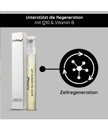 RAU White Tea Express Lift Roll-On | Anti-Aging for Dry & Mature Skin | 0.3 oz - Shop Internationally - Buy Online on GoSupps.com