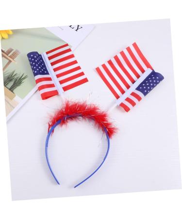 FRCOLOR United States Flag America Flag Ladies Headbands American Flag Women Headband Hairband Flag Hair Hoop Flag Headband Miss Girl Headgear medium As Shown - Buy Online on GoSupps.com