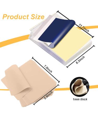 Yuelong 30pcs Tattoo Practice Skin & Transfer Paper Set for Artists - 10 Skin Sheets + 20 Transfer Papers - Buy Online on GoSupps.com