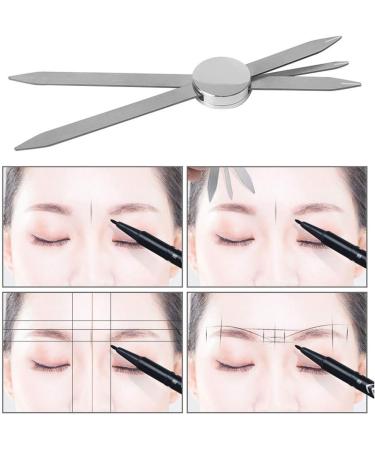 Buy Pohove Eyebrows Template Ruler - Precision Microblading & Eyebrow Mapping Tool | Stainless Steel Fibonacci Caliper for Perfect Eyebrow Balance - Buy Online on GoSupps.com