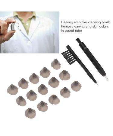 Professional Hearing Amplifier Dome Set | Portable Listening Amplification & Cleaning Brush for Optimal Sound - Buy Online on GoSupps.com