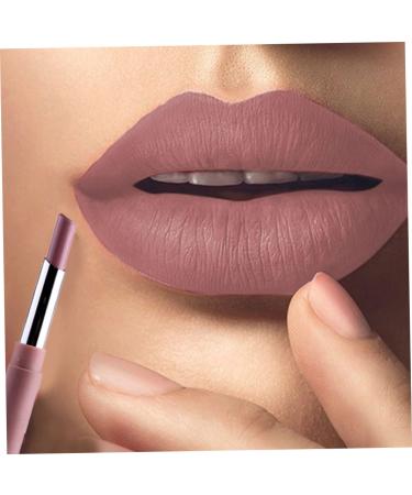 Double Headed Lipstick | 2 in 1 Matte Lip Pencil & Waterproof Lip Liner for Women | Long-lasting Makeup - Buy Online on GoSupps.com