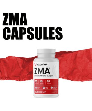 Bucked Up ZMA Capsules Anabolic Mineral Support - Bucked Up Essentials (30-45 Servings 90 Capsules) - Buy Online on GoSupps.com