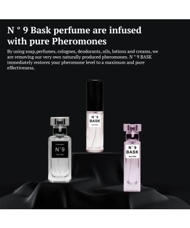 N o 9 Bask Pheromone Perfume (5 ml) for Women to Attract Men - 99 Percent Pure Pheromones Infused Cologne Spray for Her Concentrated Female Feromone for Love Attraction White Label - Buy Online on GoSupps.com