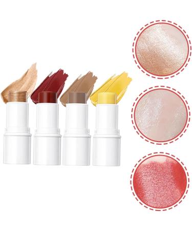 CRILSTYLEO 1 Set Contour Stick Highlighter Stick Contour Kit Contouring Makeup Kit Makeup Stick Cream Blush Stick Highlighters Makeup Contouring Stick Makeup Highlighter Stick Contour - Buy Online on GoSupps.com