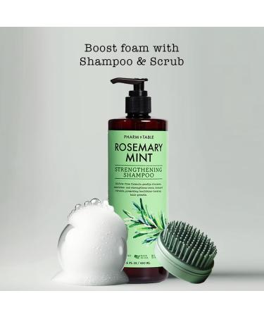 Rosemary & Mint Shampoo 480ml - Nourishing Herbal Cleanser for Healthy Hair | International Shipping - Buy Online on GoSupps.com