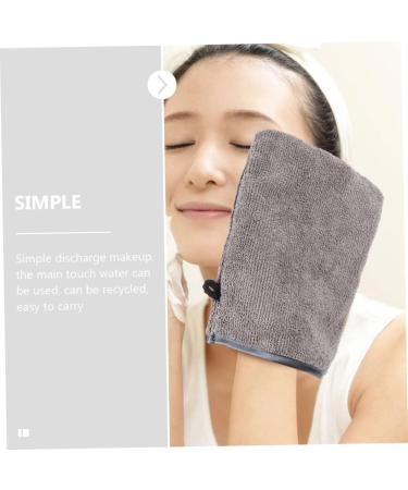 Beaupretty Facial Cleaning Gloves Fiber Makeup Remover Skin Scrubber sponges Mittens Kids esponjas para maquillaje face wash face Sponge Facial Polyester Edging Face Washing Mitt - Buy Online on GoSupps.com