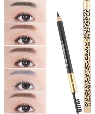 FOMIYES 4 Pcs Brown Eyeliner Lead Pencils Pencil with Eyebrow Pencils Eyebrow Brush Miss Girl Makeup Tools - Buy Online on GoSupps.com
