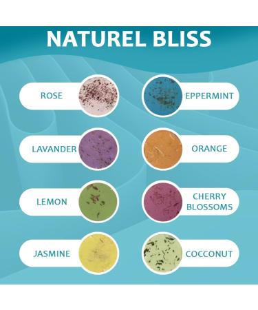Organic Shower Steamers - 8 Pack Shower Bombs for Relaxation - Essential Oils Self-Care Gift for Home Spa - Long-Lasting Aromatherapy - Men and Women - Buy Online on GoSupps.com