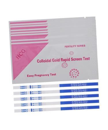 25 Boxes Pregnancy Test Stick Test Strip Pregnant Test Supplies Pregnancy Test Cards Pregnancy Test Tool Early Pregnancy Test Strip Pregnancy Detection Tool High Precision Strip 8X0.3X0.2CM