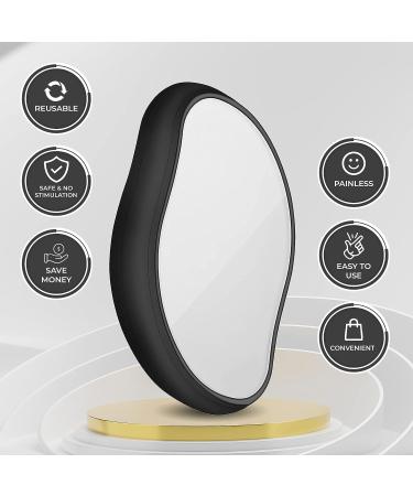 O-NINE Crystal Hair Eraser - Painless Exfoliation Remover for Women and Men | Reusable Washable Epilator for Arms, Legs, Back | Fast & Easy Magic Hair Removal - Best Portable Tool | 2.8 oz - Buy Online on GoSupps.com