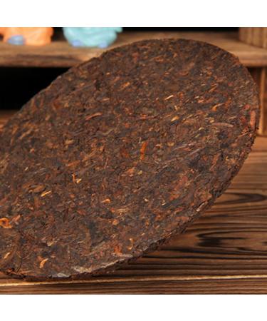 HQZM Yuanan Menghai 5 Years Old Golden Button Puerh Flying Cake Mature Tea 100g Convenient Hand Tearable Tea - Buy Online on GoSupps.com