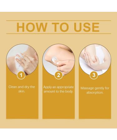 Bee Venom Moisturizing Body Cream - Long-Lasting Hydration Lock Moisture Nourishes Skin Improves Texture(5pcs) - Buy Online on GoSupps.com