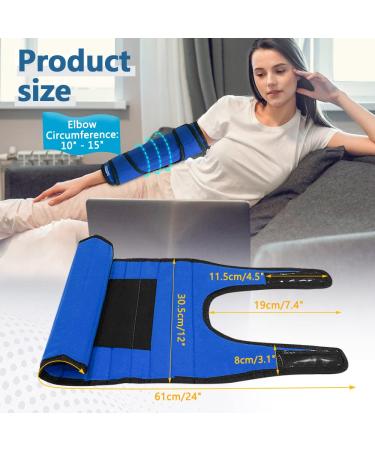 Elbow Splint for Cubital Tunnel Syndrome - Night Brace for Arthritis Pain Relief - Ulnar Nerve Support for Men and Women - Stabilizer Immobilizer Splint (L) - Buy Online on GoSupps.com