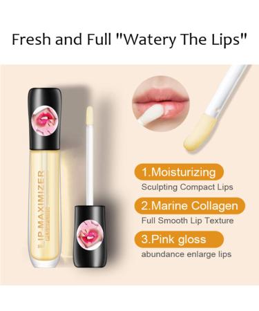 Buy Lip Plumper & Enhancer | Hydrating Lip Gloss for Fuller Moisturized Lips - Boost Elasticity & Care - Buy Online on GoSupps.com