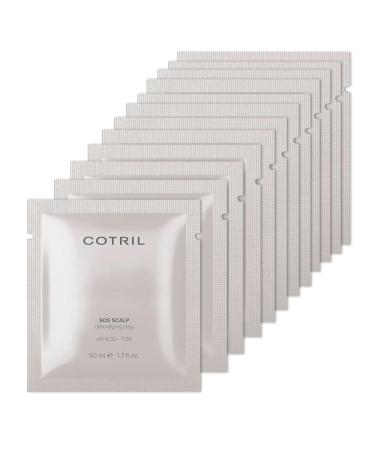 Cotril Cotril Scalp Care Detox Clay 12x50ml - detoxifying clay