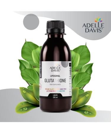 Adelle Davis Liposomal Glutathione High Dose 500mg Pineapple Flavored Liquid 1 x 200ml - Buy Online on GoSupps.com