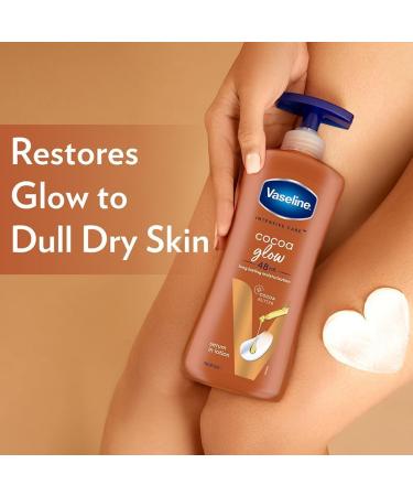 Cocoa Glow Serum In Lotion | 400ml 100% Pure Cocoa & Shea Butter | Glowing & Soft Skin - Buy Online on GoSupps.com