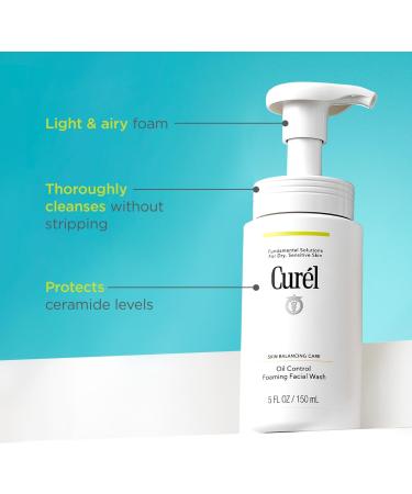 Cur l Skin Balancing Care Oil Control Foaming Facial Wash 150ml - Buy Online on GoSupps.com