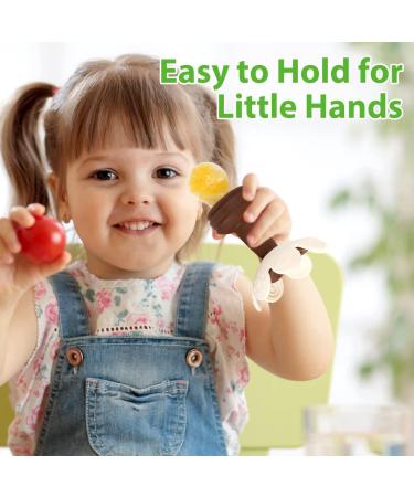 Haakaa Flower Fruit Feeder Pacifier & Breastmilk Popsicle Mold | Silicone Teether for Baby Teething Relief | BPA Free (Pea Green) - Buy Online on GoSupps.com
