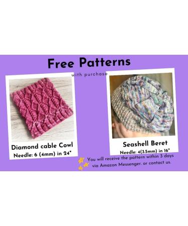 KnitPal 12-inch Short Circular Knitting Needles Set - 11 Sizes for Babies, Sleeves, Socks - Free Patterns eBook - US 0-10 (2-6mm) - Buy Online on GoSupps.com