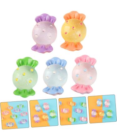 FAVOMOTO 54 Pcs Simulated Candy Phone Case Accessories Bulk Candy Decorative Candies Decor Simulated Candies Shop Display Candies Decorative Fake Candies Sweet Charm Resin Cream Gum Hairpin - Buy Online on GoSupps.com